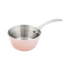 Restaurantware 7 Inch X 3 4 Inch Small Saucepan 1 Round Small Pot For Cooking -