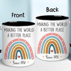  75th Birthday Mug Gifts For Women Men - 1951 Making Cup For 75 Year Old 75th