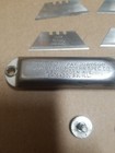 Vintage Kutto Utility Knife Box Carpet Cutters Pat  2187590 Made In Chicago Usa