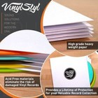 Wb  Vinyl Styl   12 Inch Inner Record Sleeves - Square Corner - 50 Count  white 