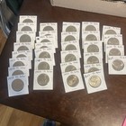 Lot 31 Qty Clad Kennedy 1 2 Dollar Coins 1971 - 2024 Circulated  115