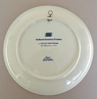 Vintage Holland America Statue Of Liberty Plate Delft Blue Royal Goedewaagen