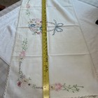 Random Lot Of 12 Pieces Of Vintage Linens Some Embroidered Fair Condition
