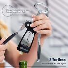 Premium Wing Corkscrew Beer And Wine Opener - Winged Grip  Easy To Use