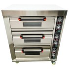 220v 3ph 3-layer 33 8  Commercial Pizza Oven 27hp 68   -752    With 6 Baking Sheets