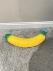 Huge Giant Banana Squishy Squeeze Toy Luffy Snacks Yellow Green Large Fidget