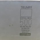Trumpf 824397 Ev026-w24 Brake Press Die 86-   500mm Wide R2 50 H 100mm Laser Dur