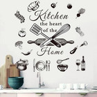 Wall Stickers Kitchen Quotes Wall Decals Wall Art Decals For Kitchen Dining 