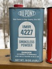 5 Vintage Collectible Imr Smokeless Powder Tin Can Empty Gun Dupont 16oz 1lb