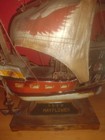 Wooden Vintage 1620 Mayflower  Model Ship 