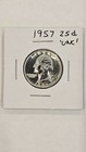 1957 25c Washington Silver Quarter Proof Unc