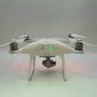 Dji Phantom 4 Camera Drone With 2 Batteries Extra Blades Controller   Charger