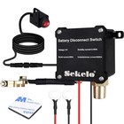 12v 250a Battery Disconnect Switch  In-cabin Control With 3-meter Cable  Ip66