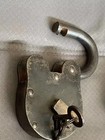 Lock 5   Old Padlock Lock And 2 Key Antique Vintage Style Lock