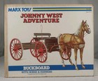 Marx Johnny West Buckboard W  Horse   Harness 1975  4424c New Factory Sealed 