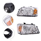 Pair Halogen Headlight For 2004-2006 Toyota Highlander Left Right 8117048280pfm