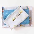 100  Cotton Crib Bedding Set For Baby Boys Girls 3 Pcs Baby Bed Linen Include   