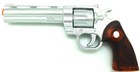 11 1 2  New  Foam Vintage 357 Magnum Silver Revolver Replica Pistol Gun Toy Prop