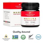 New Zealand Honey Co  Raw Manuka Honey Umf 15    Mgo 514   Umf Certified   8 8oz