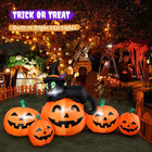 5ft Halloween Inflatable Pumpkin Outdoor Decoration  Lighted Blow Up Yard Decor 