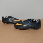 Nike Mercurial Vapor Elite Vi  396134-080 Black Orange Men   s Size 13