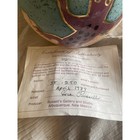 Vera Russell Southwestern Earthenware Pottery Signed  22kt Trim 38 Of 250