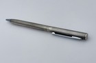 Tiffany   Co  Vintage Sterling Silver Checkered Pattern Ballpoint Pen