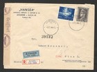 Croatia Ndh- r  Censorship Airmail Letter To Austria - On One Stamp Error - 1944