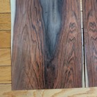 2 Pieces Of Rosewood Wood Veneer 8 1 2  X 21 2  Each Buckled Holes Raw 1 42  Old