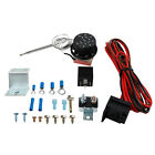 Adjustable Electric 12v Radiator Fan Thermostat Control Relay Wire Kit Car Truck