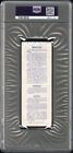1977 World Series Game 6 Ticket Stub Psa 6 Ex-mt With Original Program Unscored