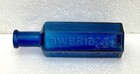 Cobalt Blue Owbridge s Embrocation Hull Poison Bottle