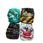Nwot Lot Of 6 Alva Baby And Baby Goal Boy Pocket One Size Cloth Diapers