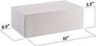 Mt Products White Cupcake Box - 10  X 6 5  X 3 5  Bakery Boxes - Pack Of 200