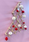Ikea Vinterfint Alternative Christmas Tree Wall Decoration Solid Pine W 24 Hooks