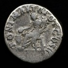 Roman Empire  Trajan 98-117 Ad Silver Denarius