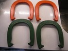 Vintage Diamond Double Ringer Pitching Horseshoes A And B In Original Box Usa