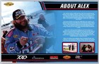 Alex Clubb Hand Signed Autographed 6 X 9 Hero Card -  Auto Racing