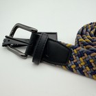 Nwt Men   s Nike Golf Stretch Belt G-flex Performance Braided Blue Gold Xl  42-44 