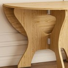 43 In Folding Dining Table Set With 2 Chairs Mdf Table With Wild Oak Veneer