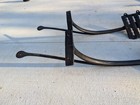 Antique Eberhard  Cast Iron Very Large Horse Stagecoach  Wagon Foot Step 8x6 