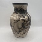 Navajo Geric Vail Signed Horse Hair Pottery Pot Vase 5   