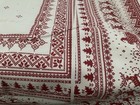 Christmas new Year Cotton Table Cloths Embroidery  Design 