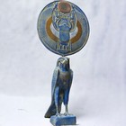 Unique Ancient Egyptian Antiquities Statue Large Of God Horus As Falcon Bird Bc
