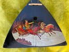 Balalayka Folk Instrument Balalaika Hand Painted Winter Christmas Scene