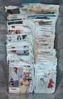 Lot Of 100  Vintage Vogue Sewing Patterns Ladies Sizes 12-16 