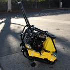 C110t 6 5hp Large Plate Walk Behind Vibratory Plate Compactor Rammer Water Tank