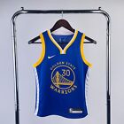 Steph Curry  30 Youth Xl Golden State Warriors Jersey Basketball Blue