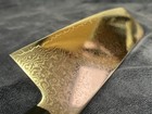 7  Kiritsuke Nakiri Chef Knife Damascus Pattern 9cr18 Steel Mirror Polished G10