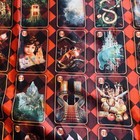Lenormand Houses Of The Grand Tableau Silky Cloth 35lx25w